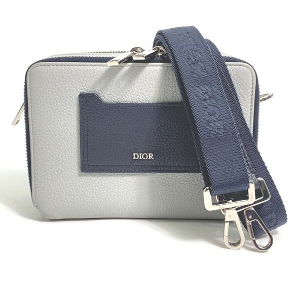 Dior Other - AUTHENTICITY GUARANTEED Dior logo H07E Double zip pocket Shoulder Bag